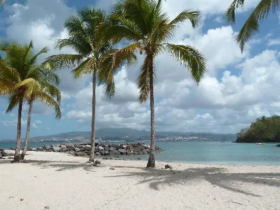 アパート F2 Proche Plage Anse Mitan レ・トロワ・イレ